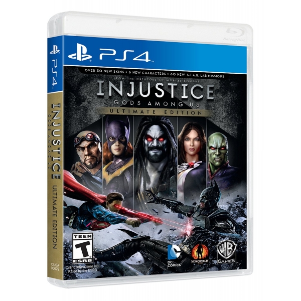 Injustice Gods Among Us Ultimate Edition Game Of The Year (GOTY) PS4 Game Injustice Gods Among Us Ultimate Edition Game Of The Year (GOTY) PS4 Game
